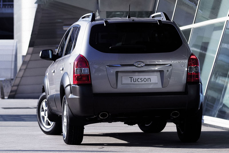 Hyundai Tucson SUV Rear