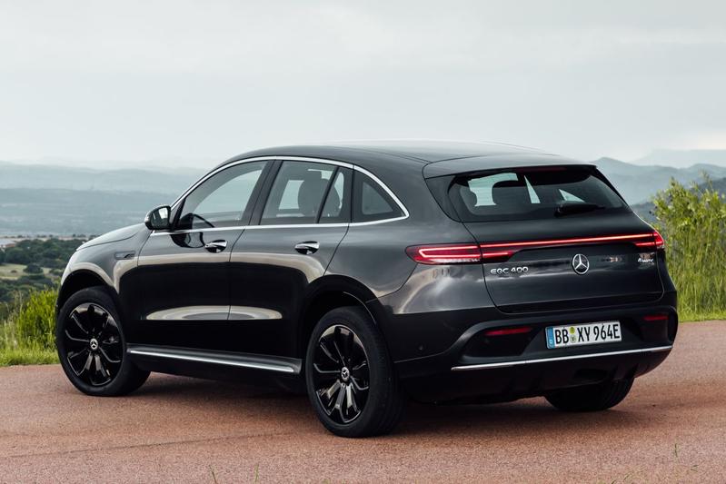 Mercedes-Benz EQC 2019 black rear