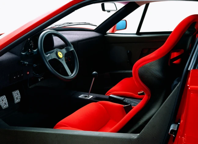 Ferrari F40 interieur