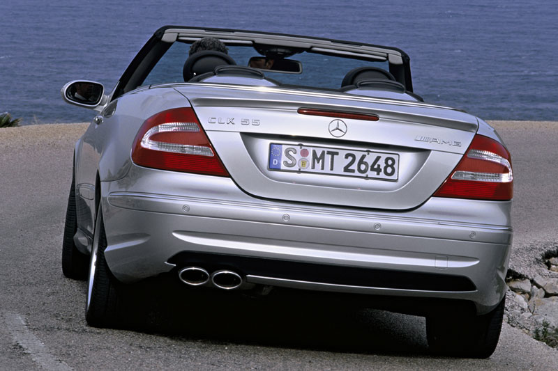 Mercedes-Benz CLK-klasse Cabrio softtop Automaat 55 AMG Rear
