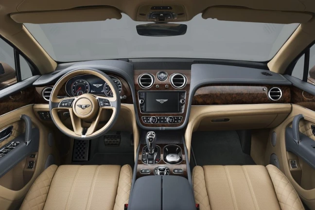 Bentley Bentayga SUV Automaat Binnenkant