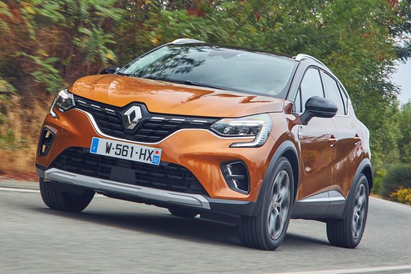 Renault Captur 2019 orange front
