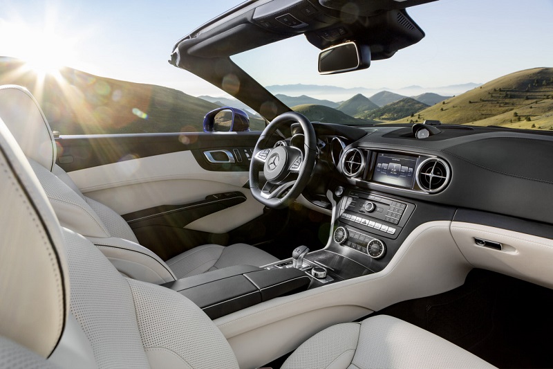 Mercedes-Benz SL-klasse Cabrio hardtop Automaat Interior
