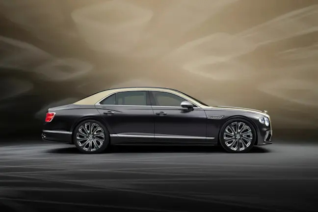 bentley flying spur 2021 mulliner black side