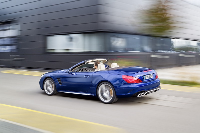 Mercedes-Benz SL-klasse Cabrio hardtop Automaat 65 AMG Rear