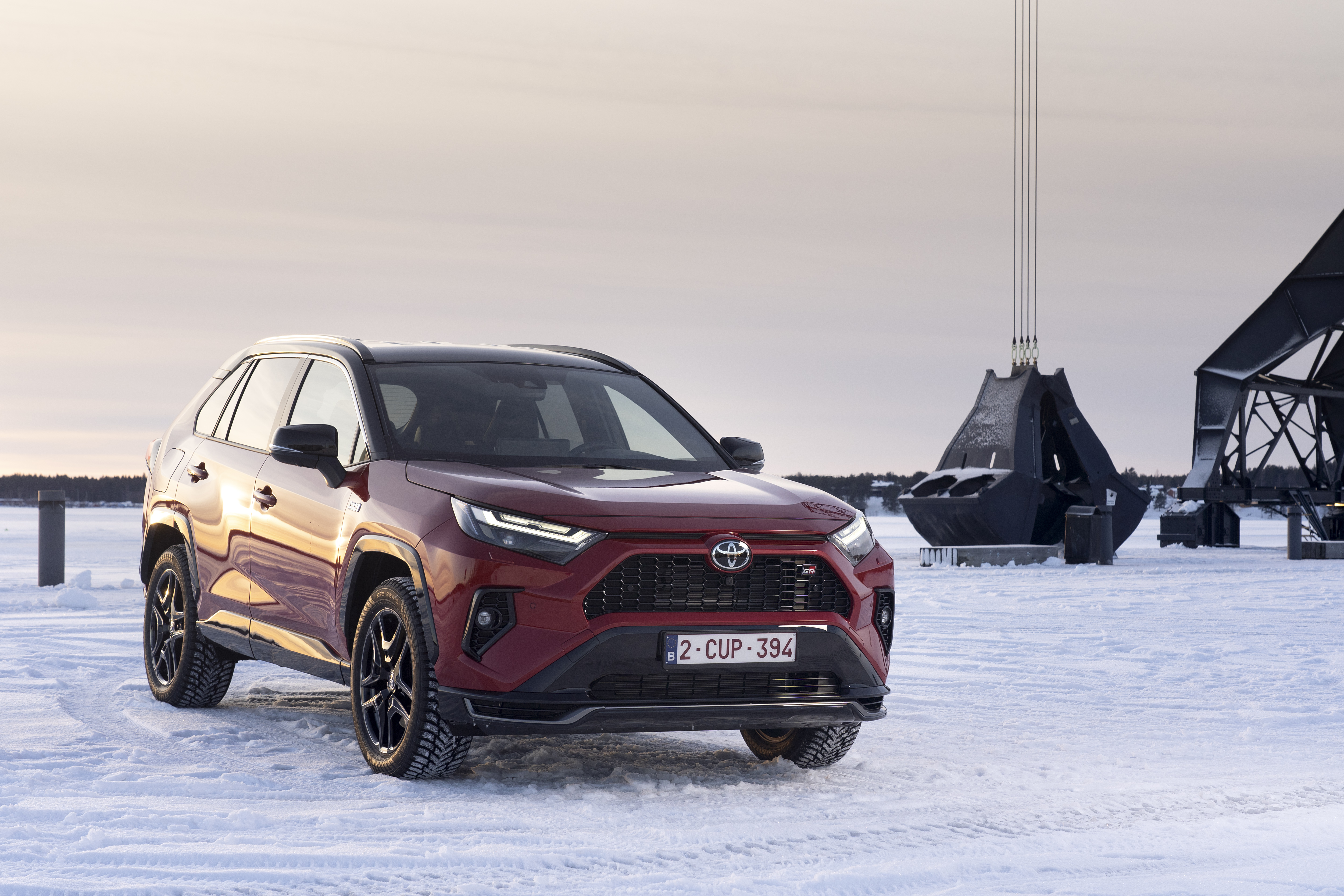 Toyota RAV4 2023 Plug-in hybrid GR Sport red