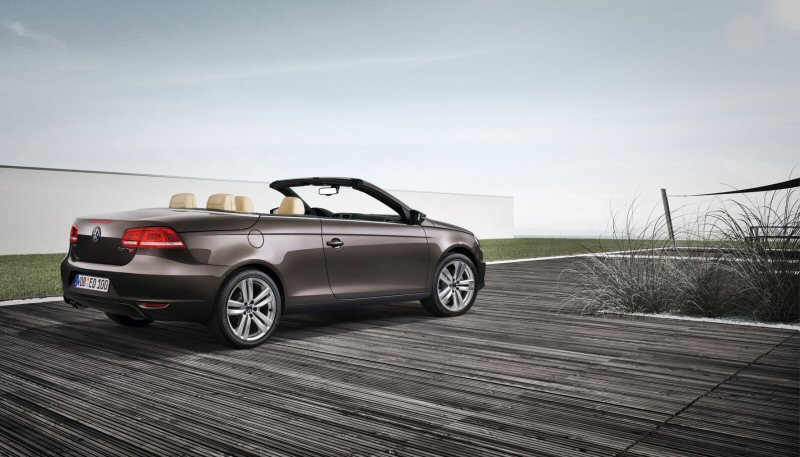 Volkswagen Eos Cabrio hardtop Rear