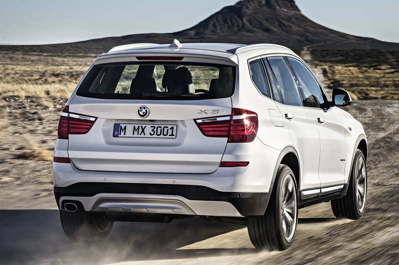 BMW X3 SUV Rear