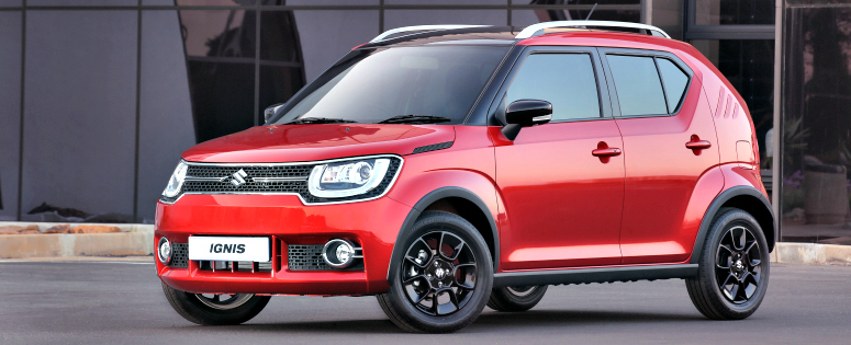 Suzuki Ignis 2016 Red front side
