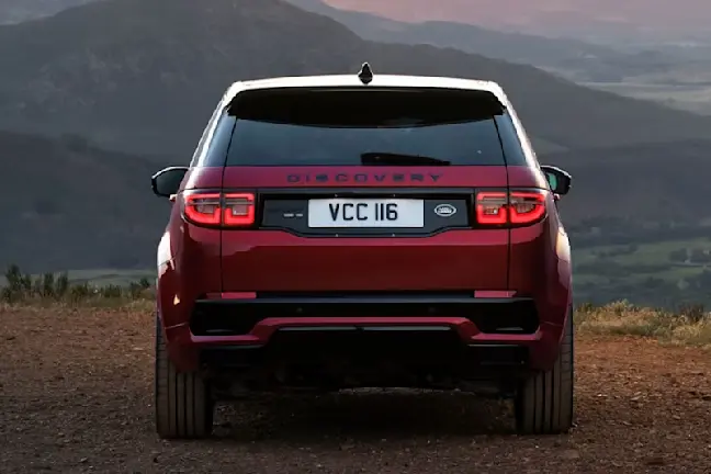 Land Rover Discovery Sport 2014 red rear