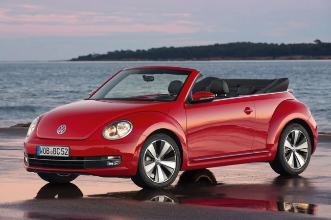 Volkswagen Beetle Cabrio softtop Model,Front