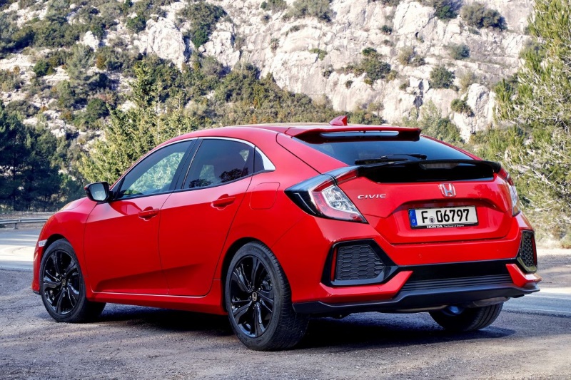 Honda Civic Hatchback Rear
