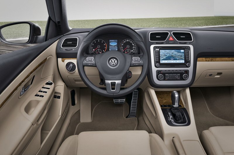 Volkswagen Eos Cabrio hardtop Interior