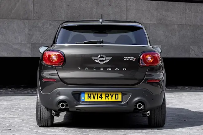 Mini Paceman 2013 gray rear