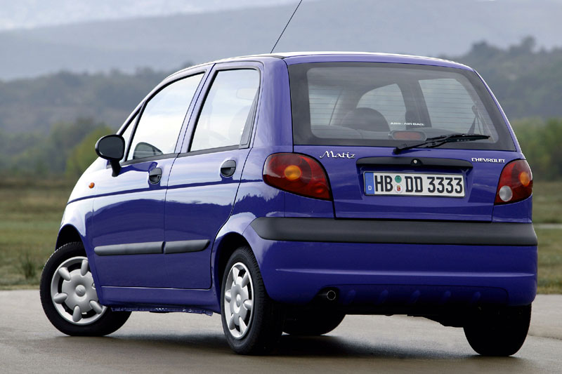Chevrolet Matiz Hatchback Handgeschakeld Rear