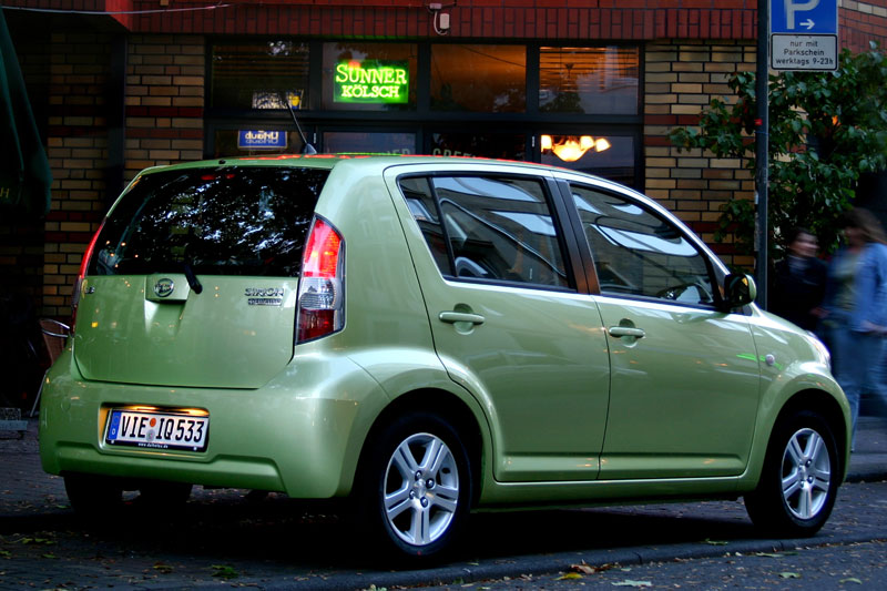 Daihatsu Sirion Hatchback Rear