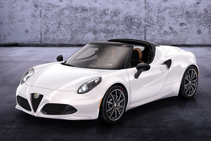 Alfa Romeo 4C Cabrio hardtop Automaat Model,Front