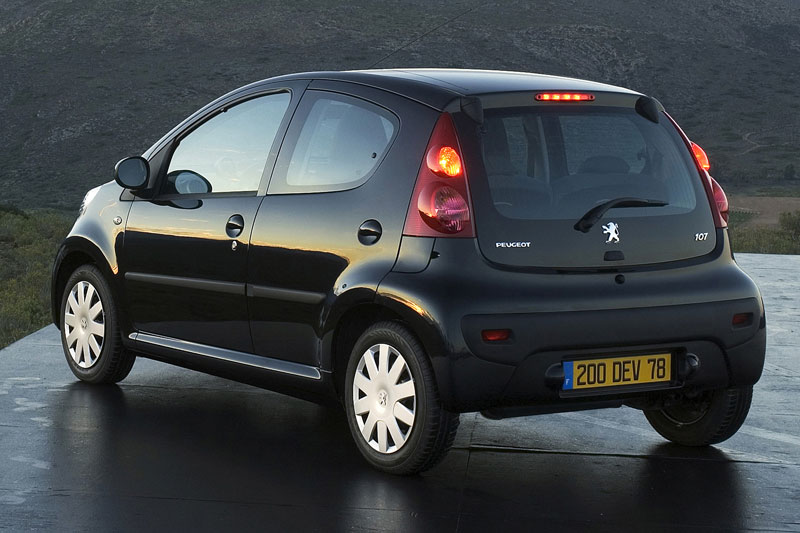 Peugeot 107 Hatchback Rear