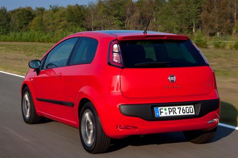 Punto Evo achterkant