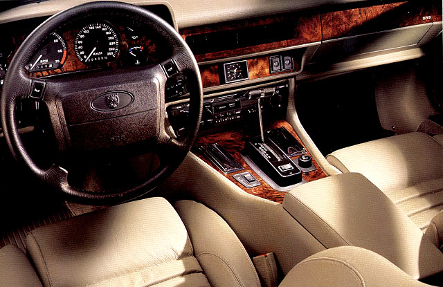 Jaguar XJS Cabrio softtop binnenkant