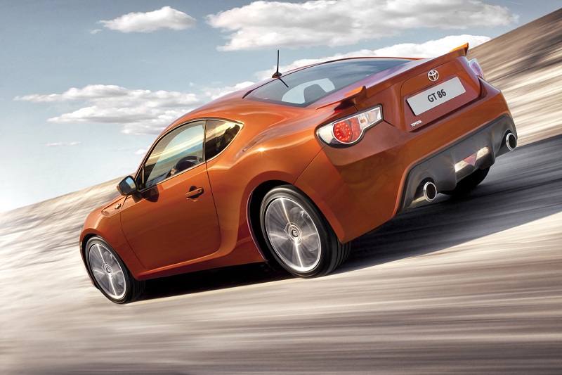 Toyota GT86 Coupé Achterkant