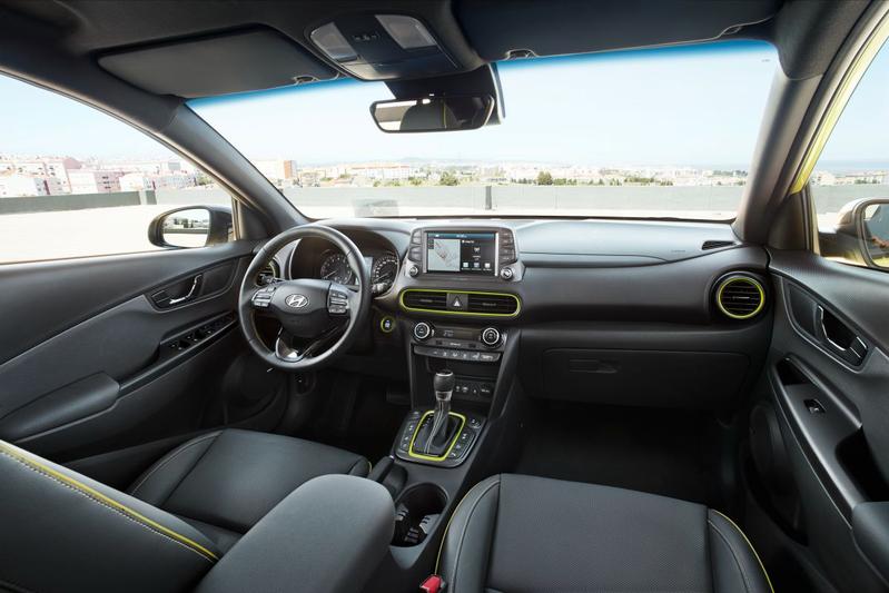 Hyundai Kona 2017 2023 interior