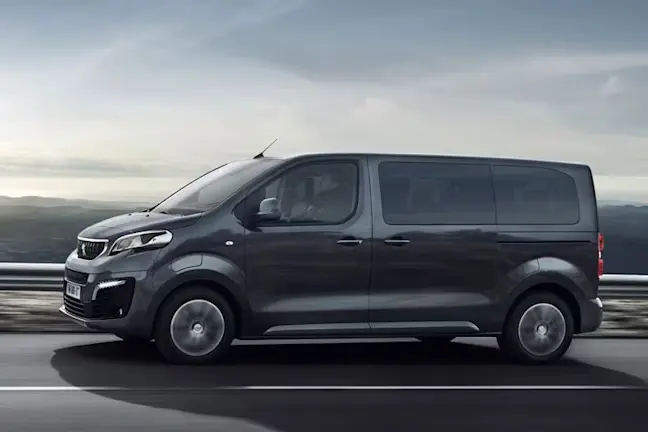 Peugeot e-Traveller 2020 gray side