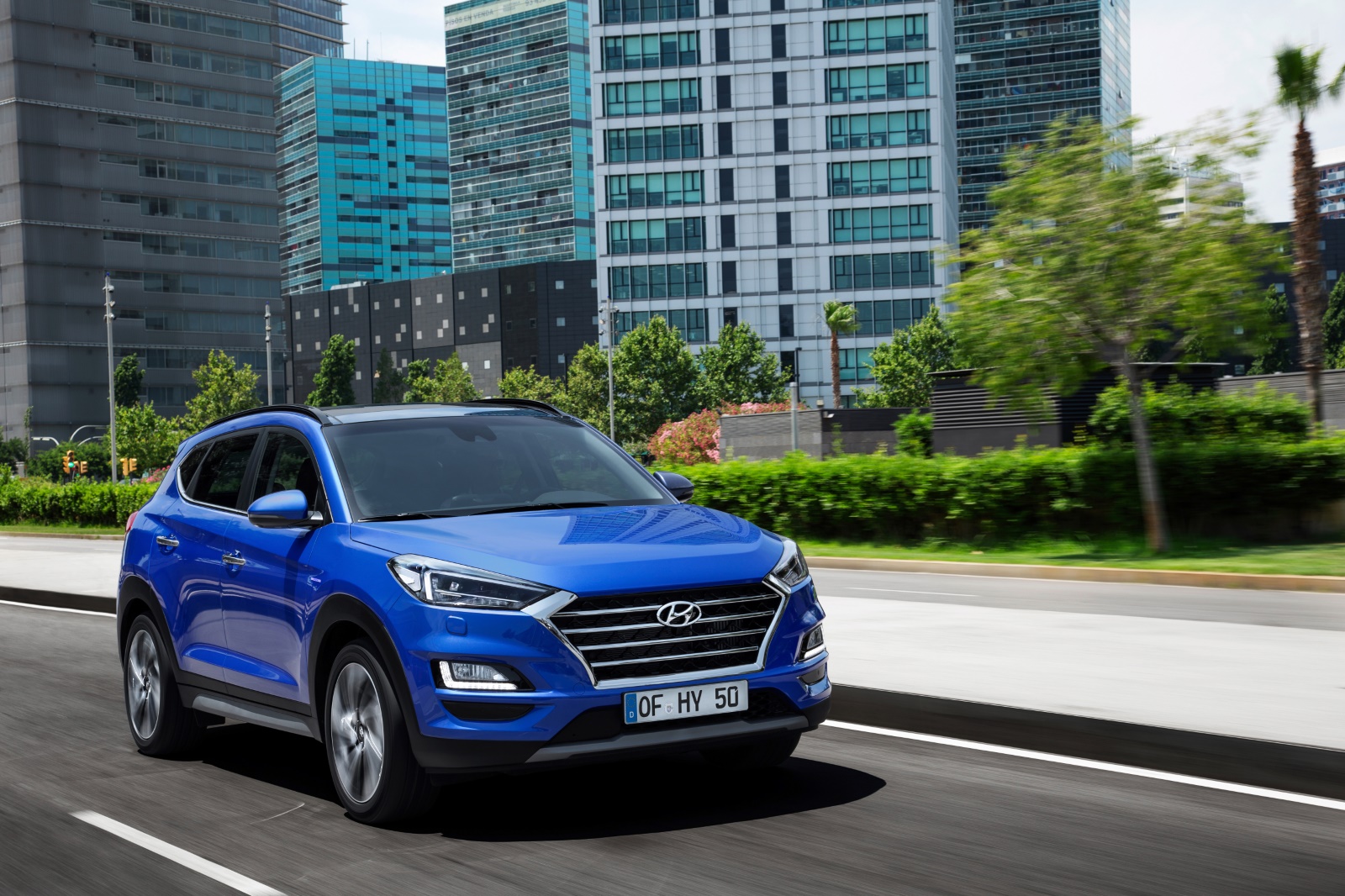 Hyundai Tucson SUV Model,Front