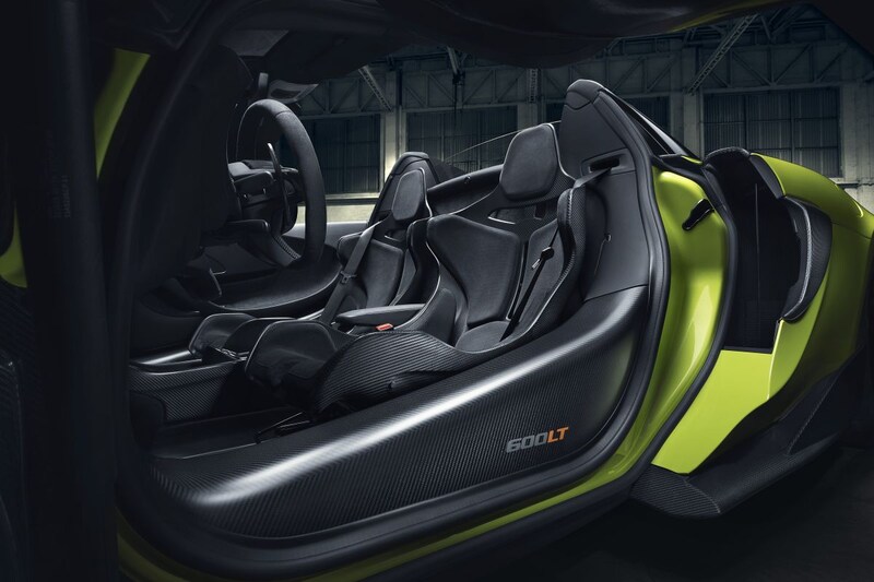 McLaren 600LT Spider 2019 interior