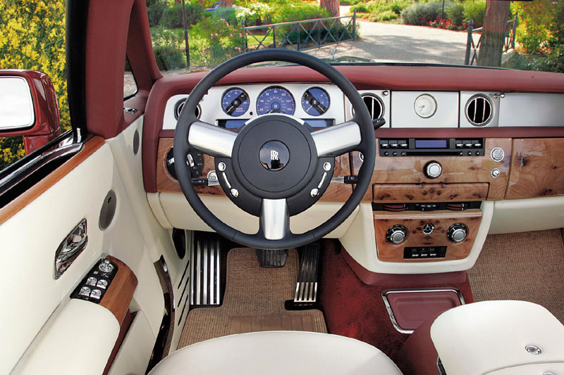 Rolls Royce Phantom Cabrio softtop Interieur