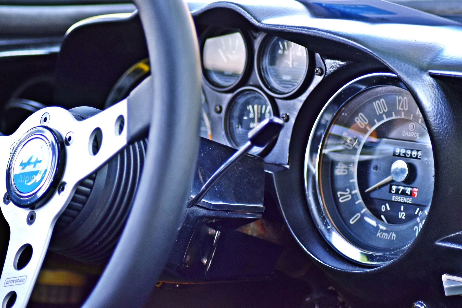 Renault Alpine interieur