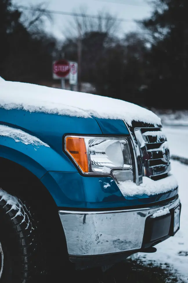 Ford F-250 snow front