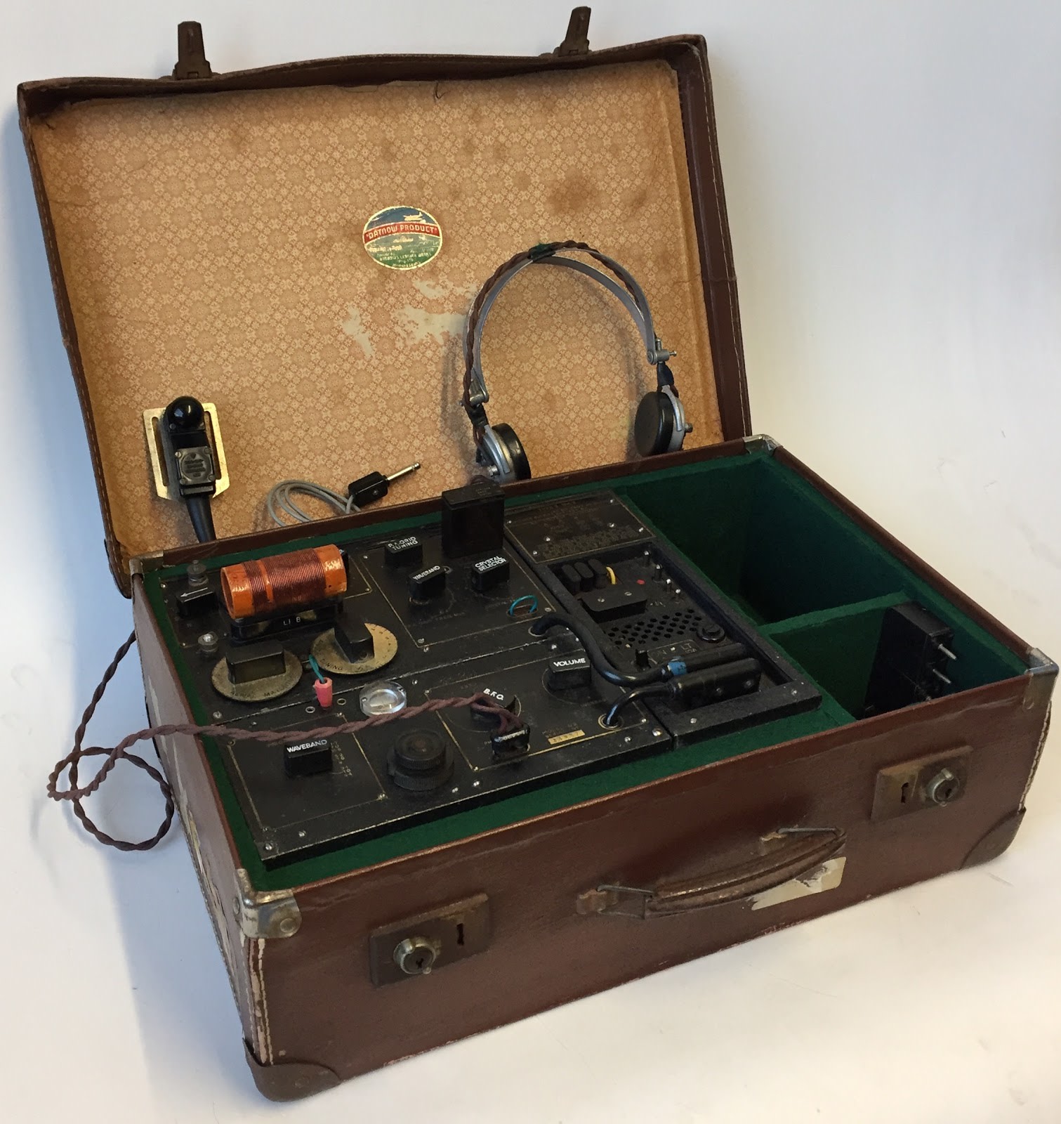 Genuine WWII British Spy Radio Bob's Bits