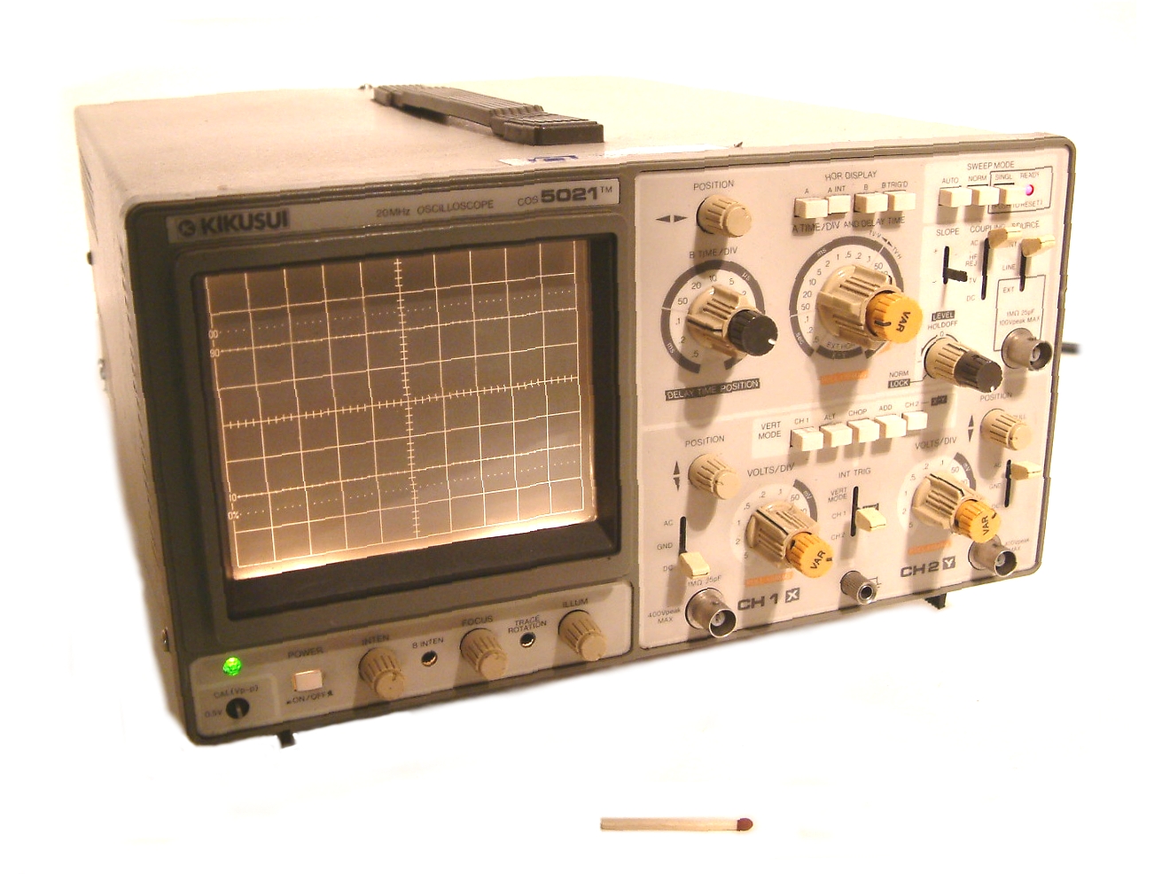 Kikusui 5021 oscilloscope | Bob's Bits