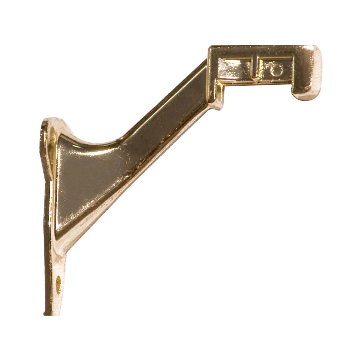 Handrail Brackets - Handrail Bracket - Handrail Bracket - Polished Brass