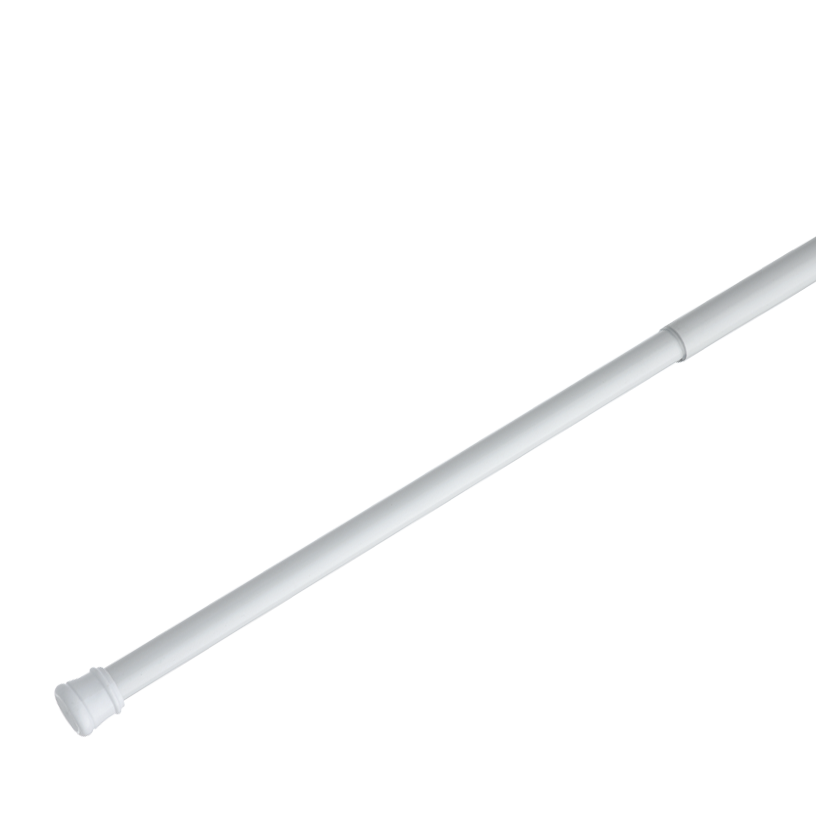 Shower Rods - Extendable Tension Shower Rod - Extendable Tension Shower Rod - White