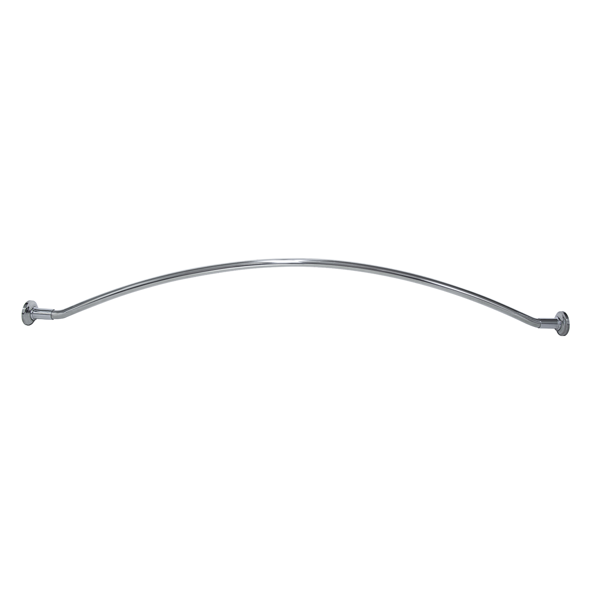 Shower Rods - Curved Shower Rod - 5 - Polished Stainless Steel