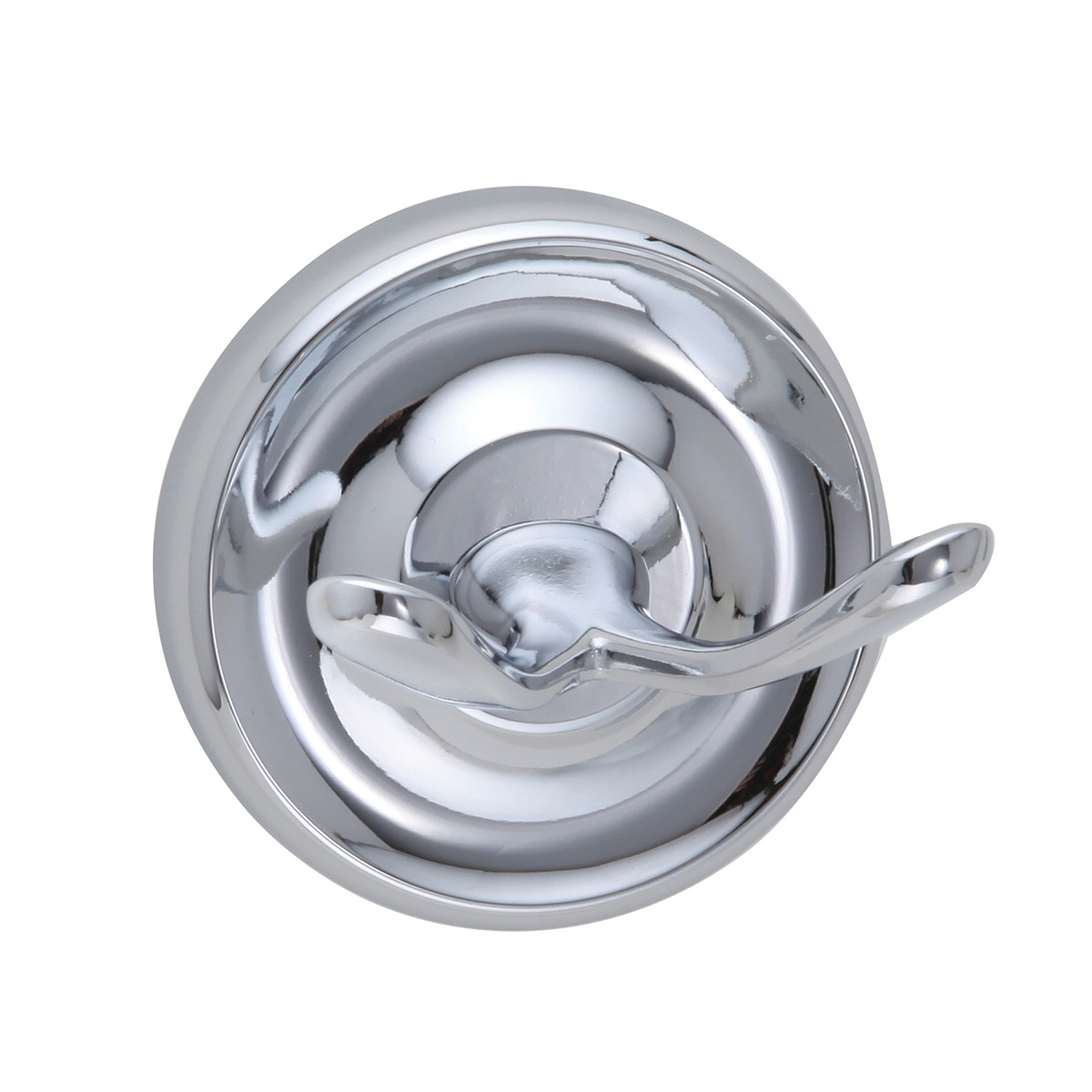 Maxwell - Double Robe Hook - Double Robe Hook - Polished Chrome