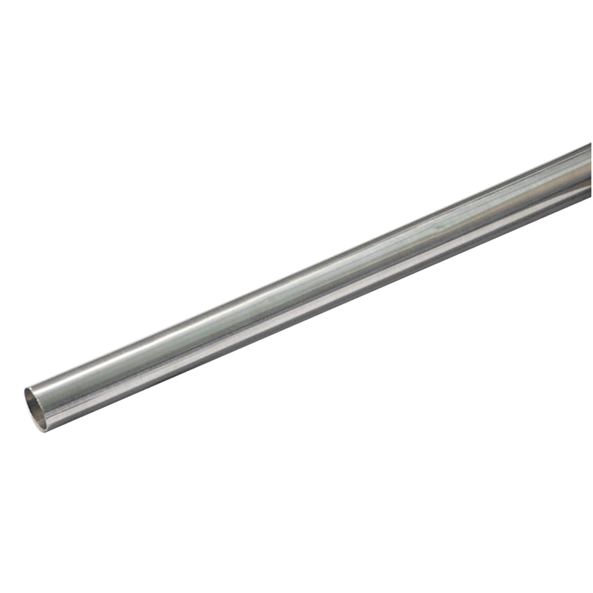 Shower Rods - Steel Shower Rod - 6' - Aluminum