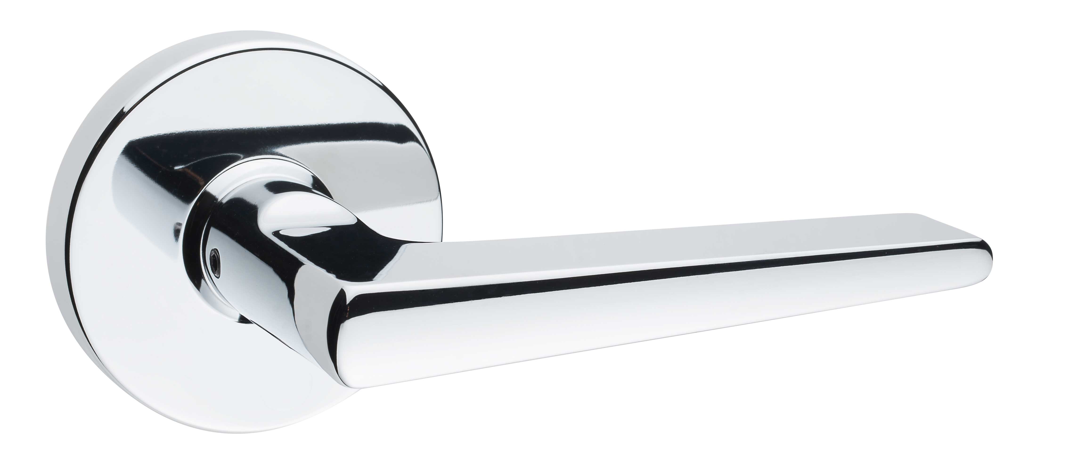 Equinox - Round Rose Lever - Dummy - Polished Chrome