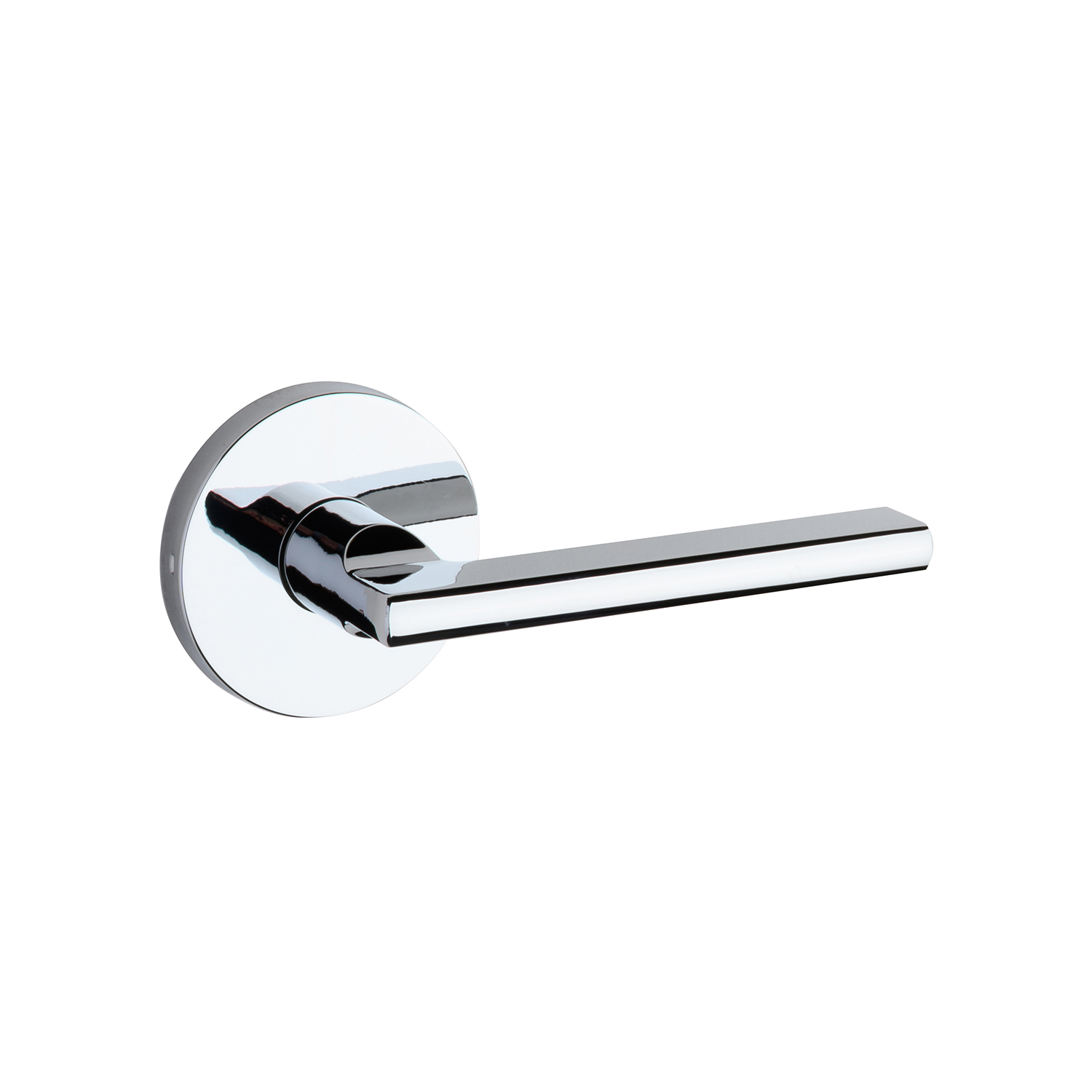 Pace Line - Round Rose Lever - Passage - Polished Chrome