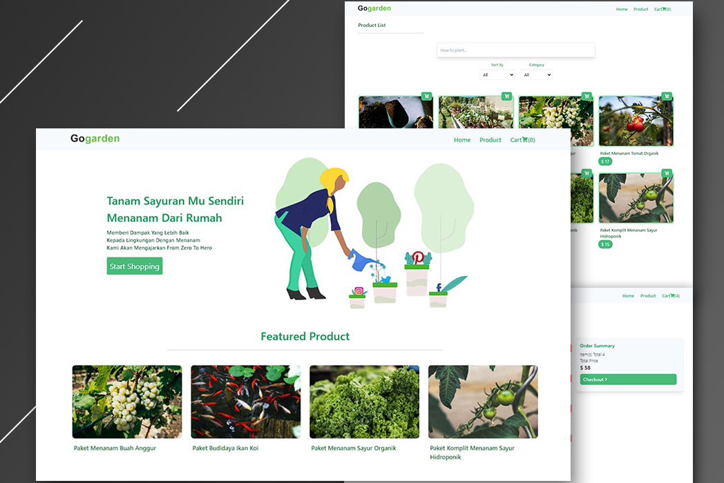 Gogarden e-commerce
