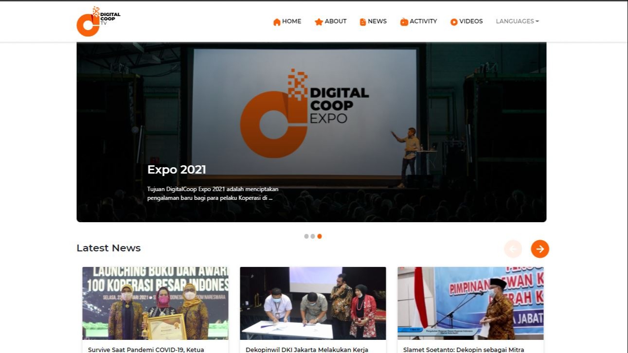 DigitalCoop Website