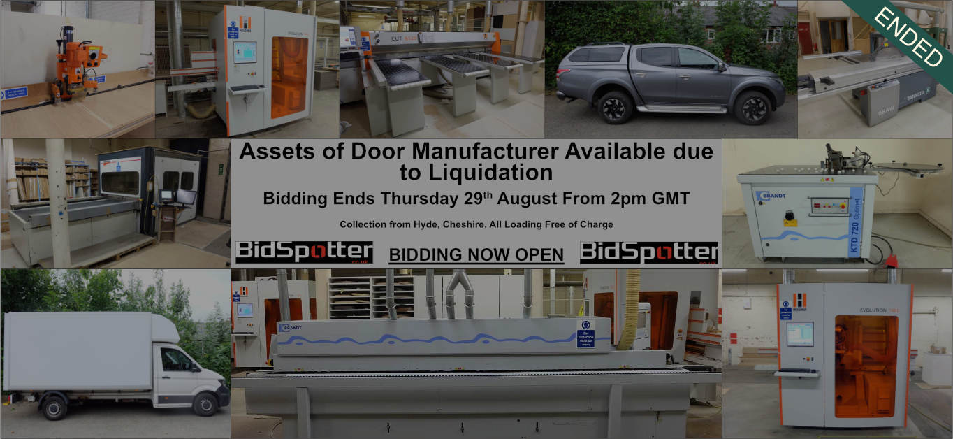 Assets of Door Manufacturer Available Due to Liquidation