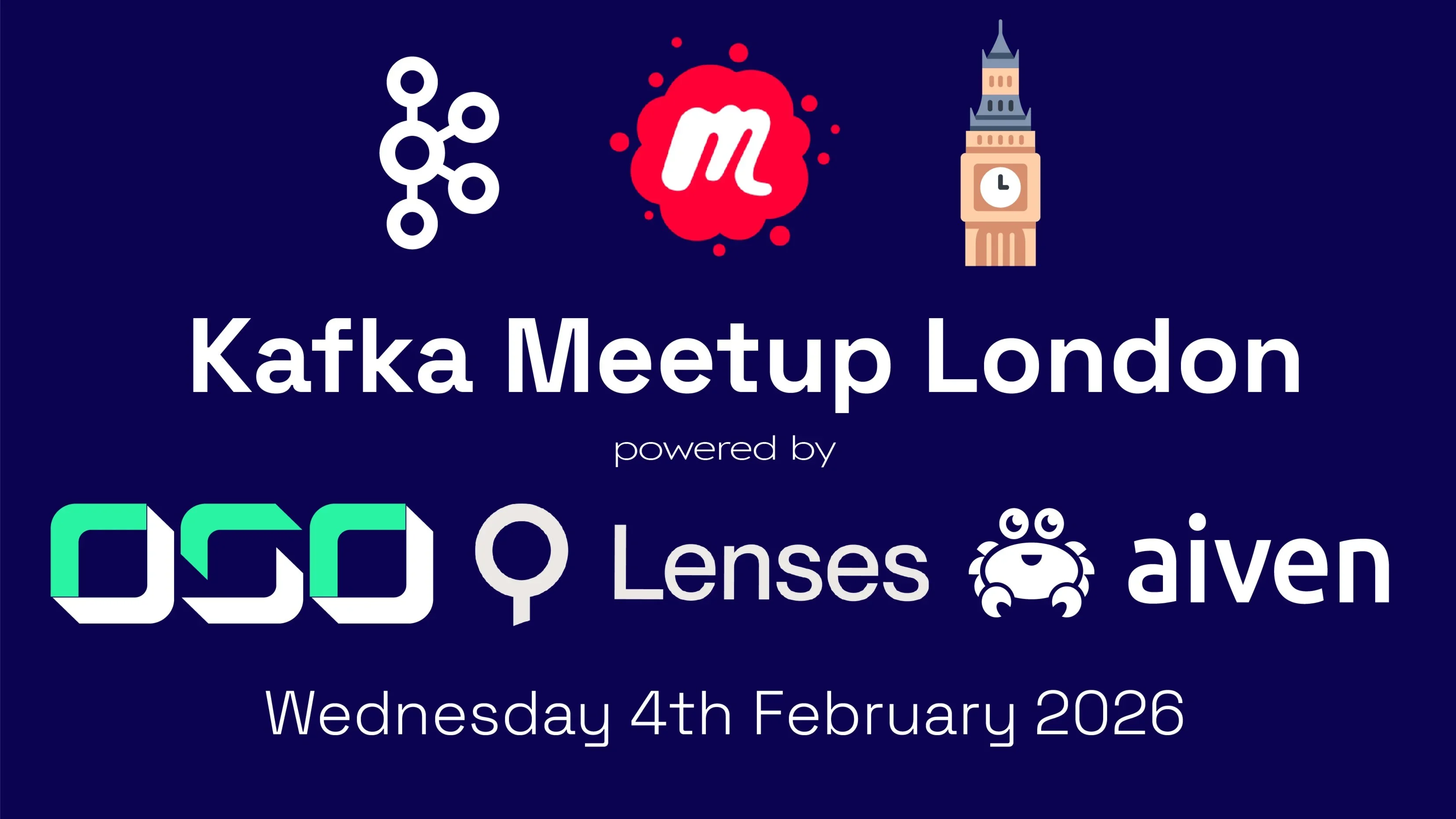 Kafka Meetup London 2026
