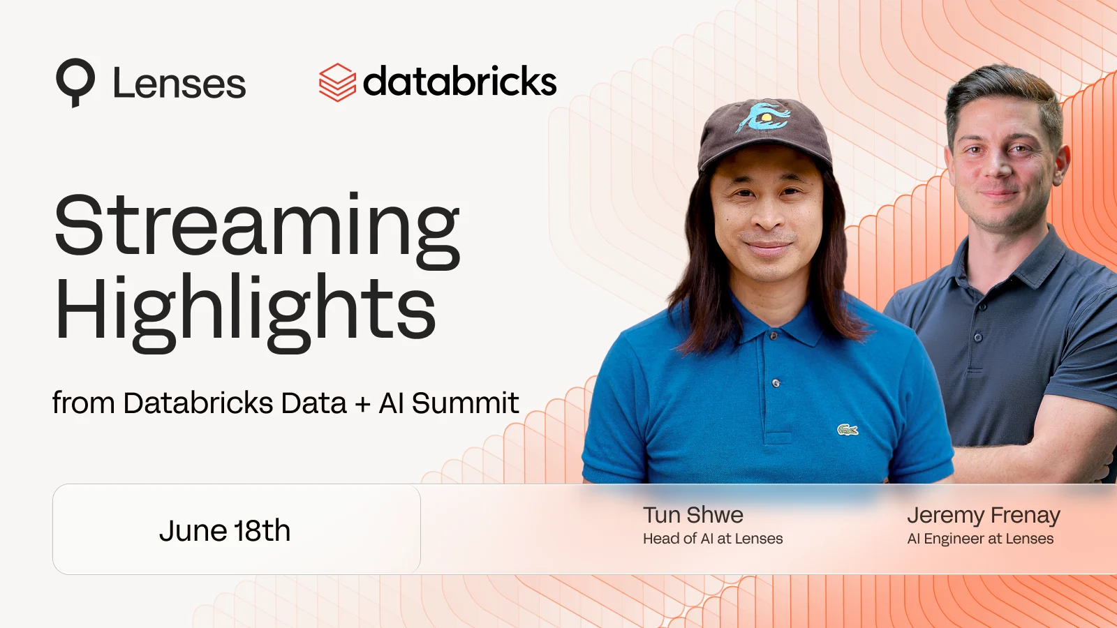 Live stream Streaming Highlights from Databricks Summit 