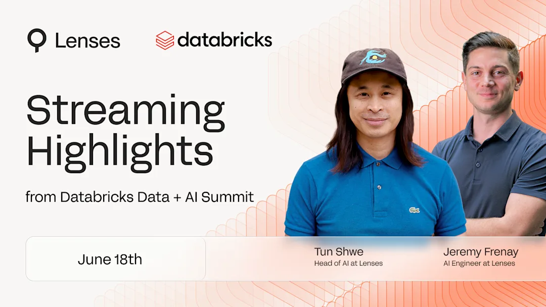 Live stream Streaming Highlights from Databricks Summit