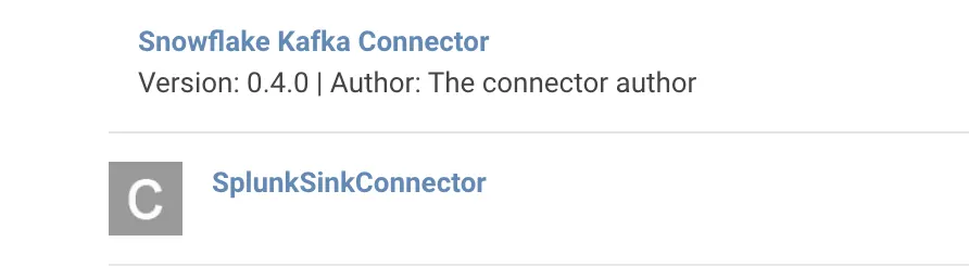 kafka connector snowflake