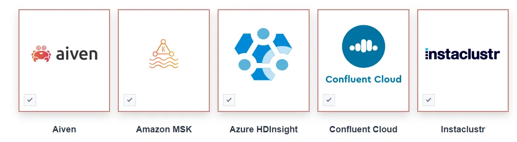 Managed Kafka comparison