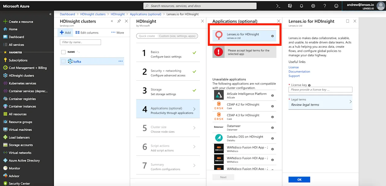 hdinsight marketplace